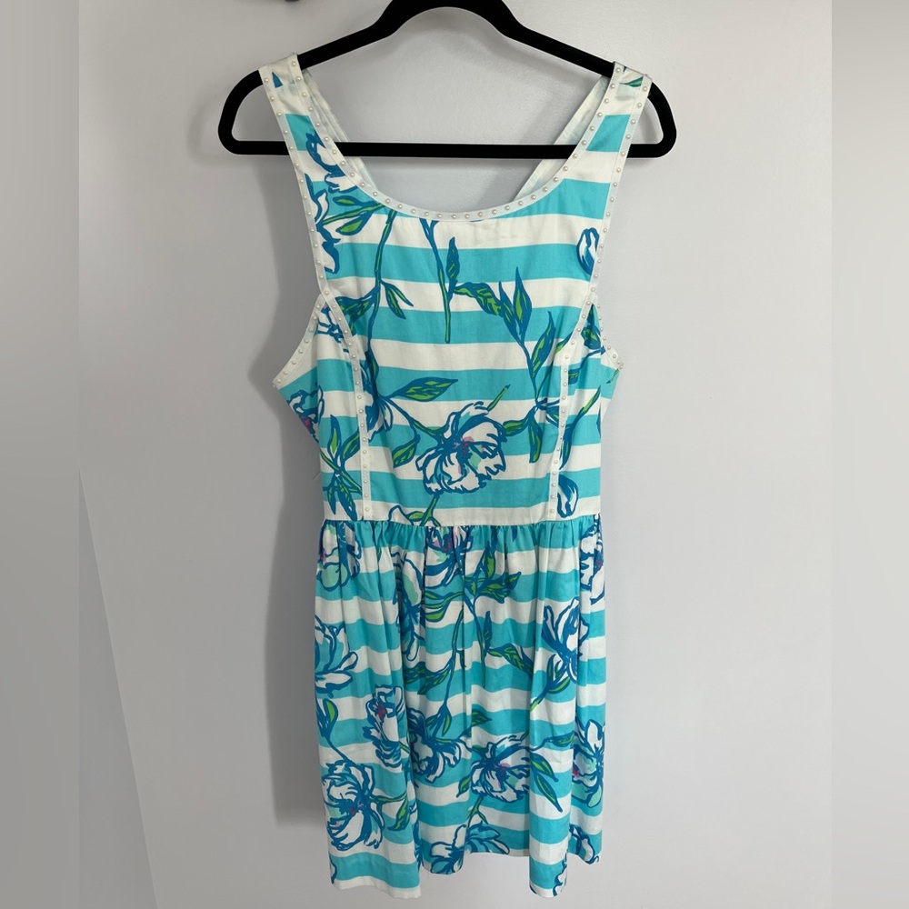 Lilly Pulitzer NWT sz 14 Sandrine dress in Tossing the Line